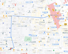 名古屋駅から高価買取の質トダ屋へ